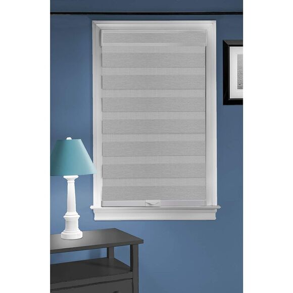 Cordless Serenity Sheer Double Layered Zebra Shade Horizontal Cordless Window - Picture 2 of 3
